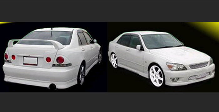 Custom Lexus IS300 Body Kit  Sedan (2000 - 2005) - $786.00 (Manufacturer Sarona, Part #LX-008-KT)